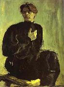 Valentin Serov Portrait of the Writer Maxim Gorky painting